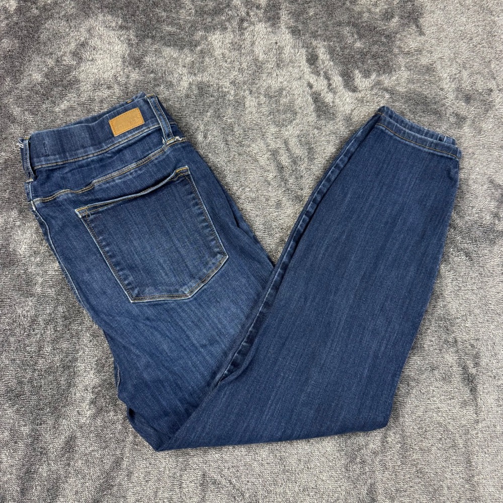 Judy Blue Jeans Women 16W Blue Skinny Fit Pull On High Rise Stretch Denim JB8846